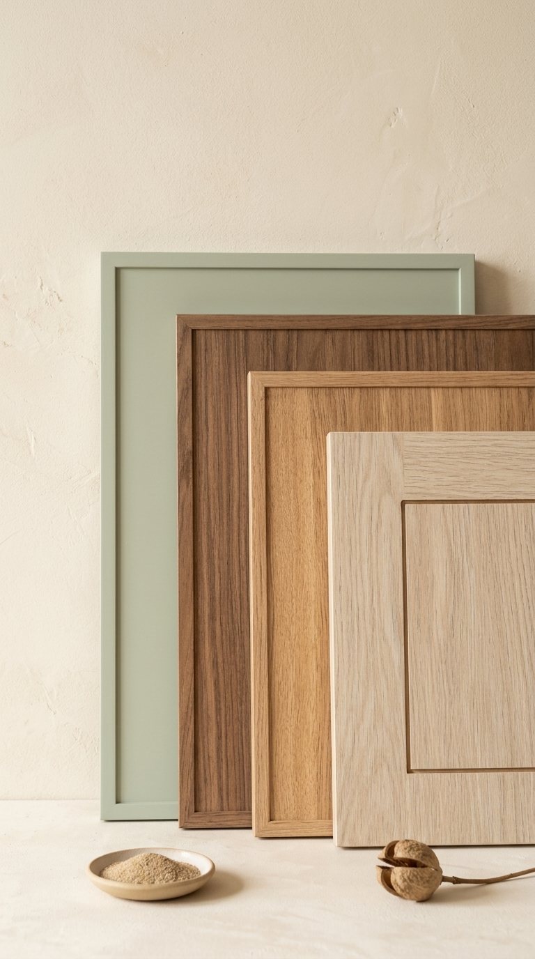 Cabinet door in premium laminate